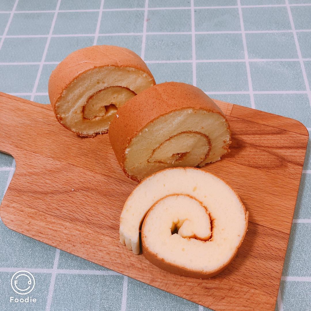 原味蛋糕卷(后蛋法)
