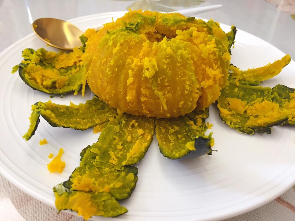 烤贝贝南瓜的做法