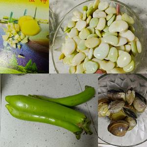 白芸豆焖茄子的做法 步骤1