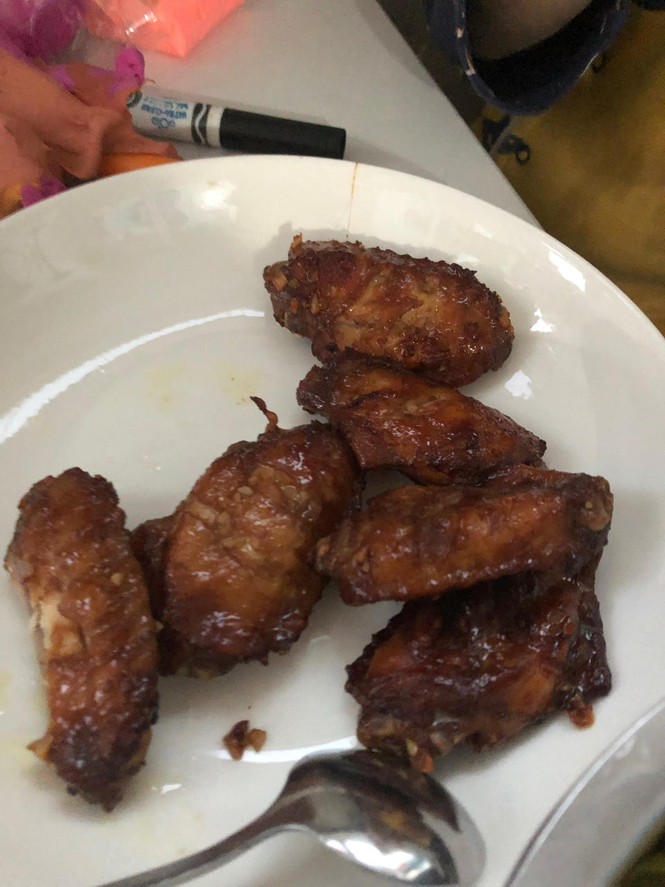 蒜香烤鸡翅｜又香又嫩