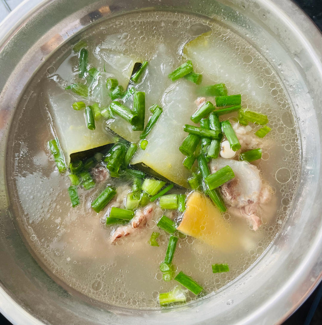 排骨冬瓜薏米汤（4⭐）