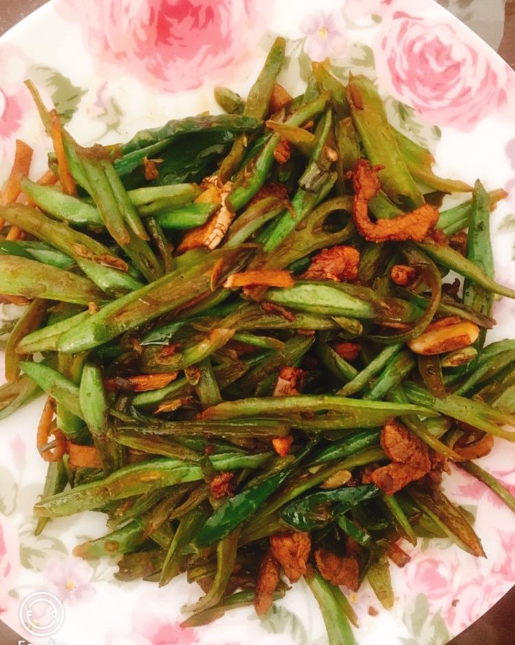 豆角丝炒肉