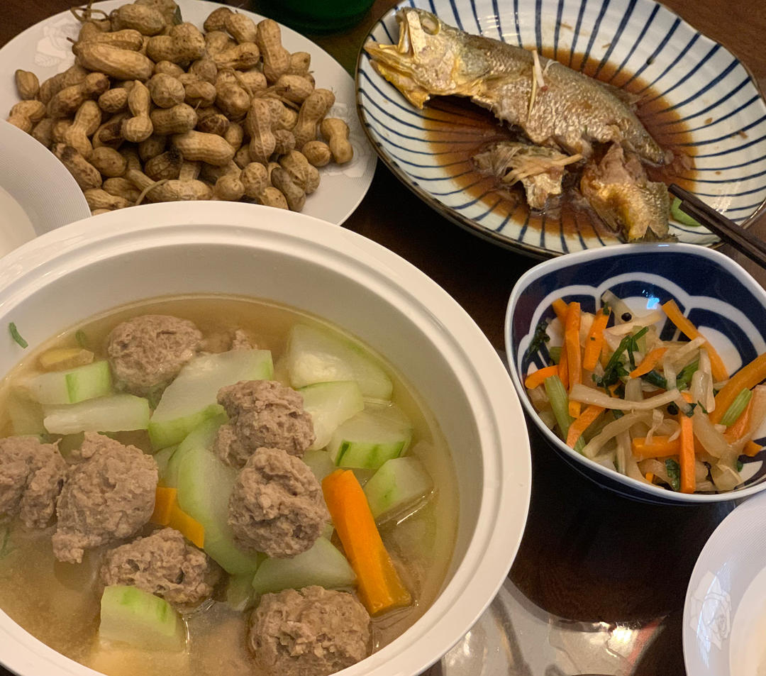 夏天不可错过的家常味--冬瓜丸子汤