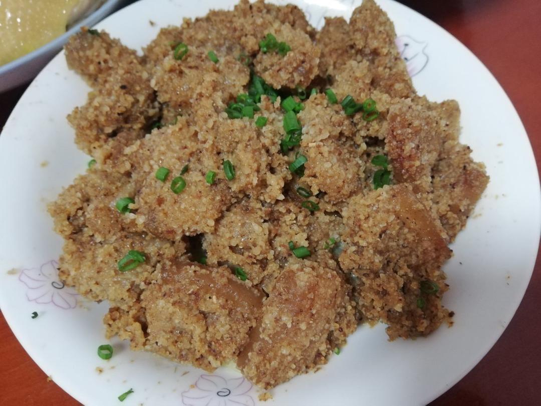 得到爸爸真传的川味粉蒸肉