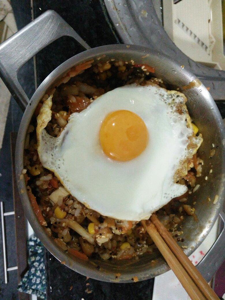 快手石锅拌饭