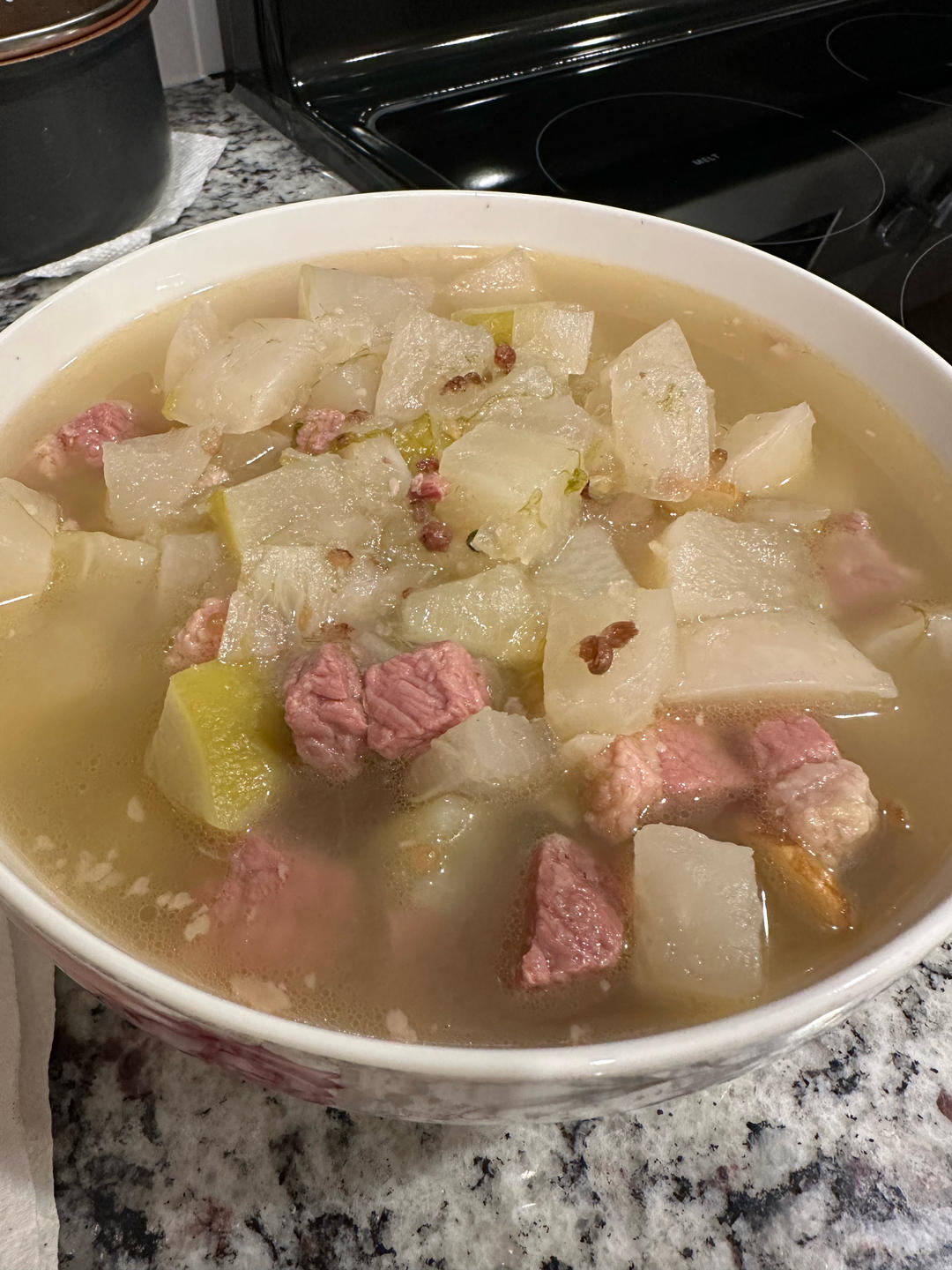 大白萝卜清炖牛肉