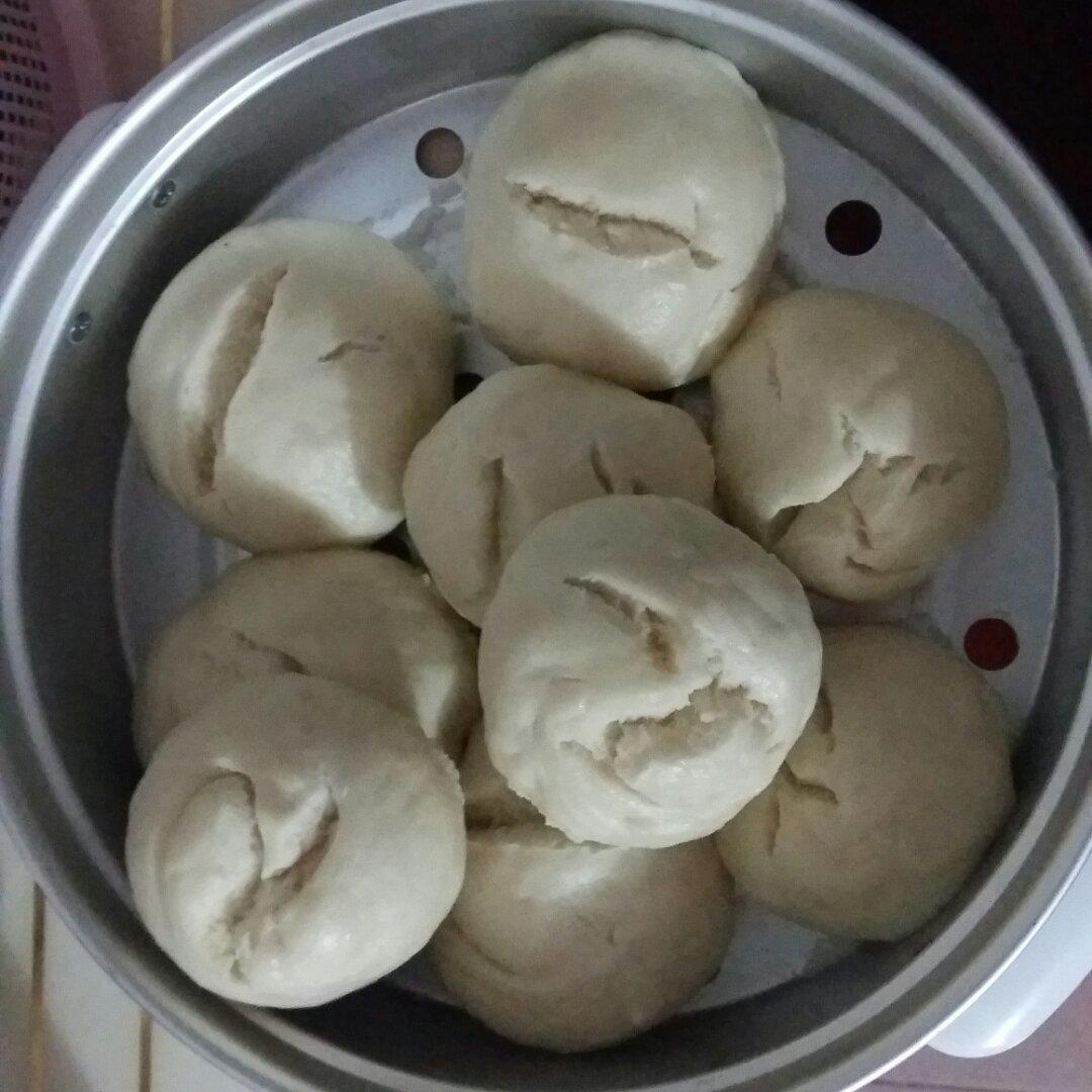 面包机发面蒸馒头