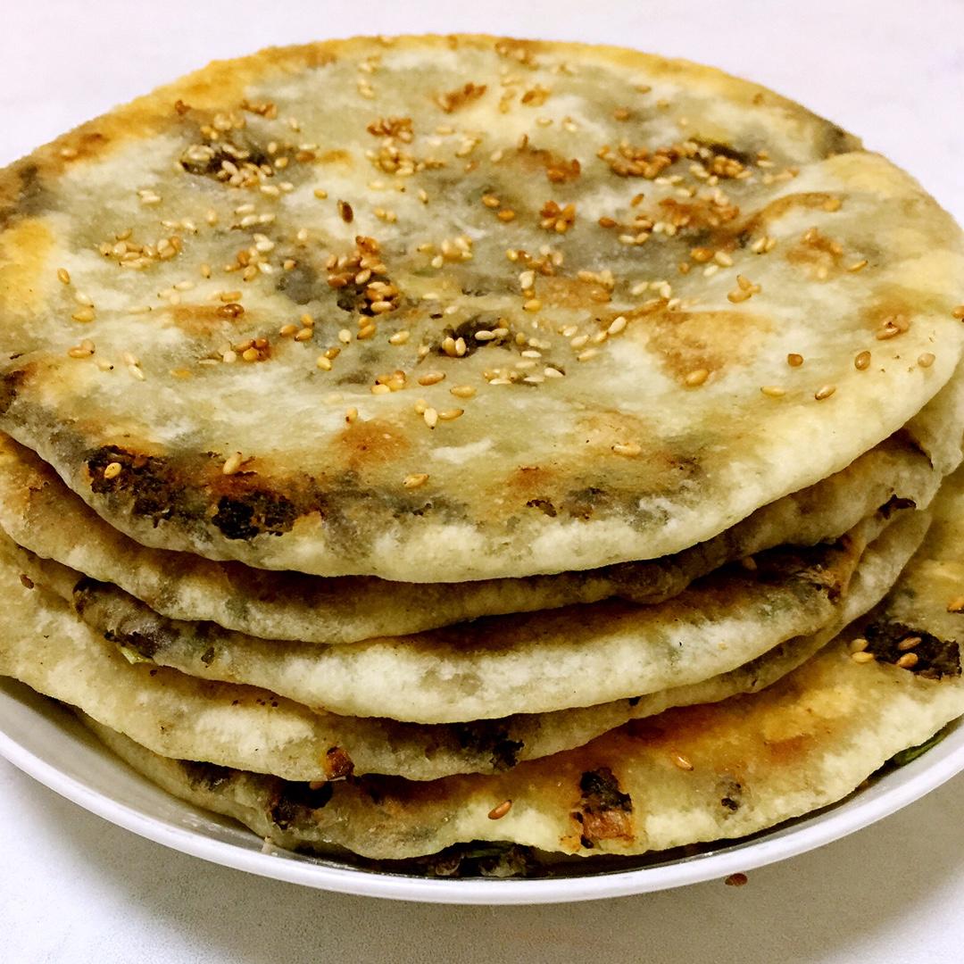 她她疯子做的梅干菜猪肉烧饼