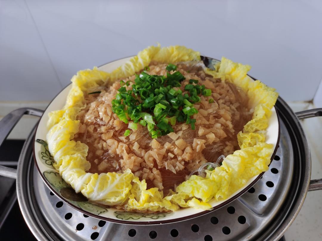 年夜饭必上的蒜蓉粉丝娃娃菜！真的超级无敌了