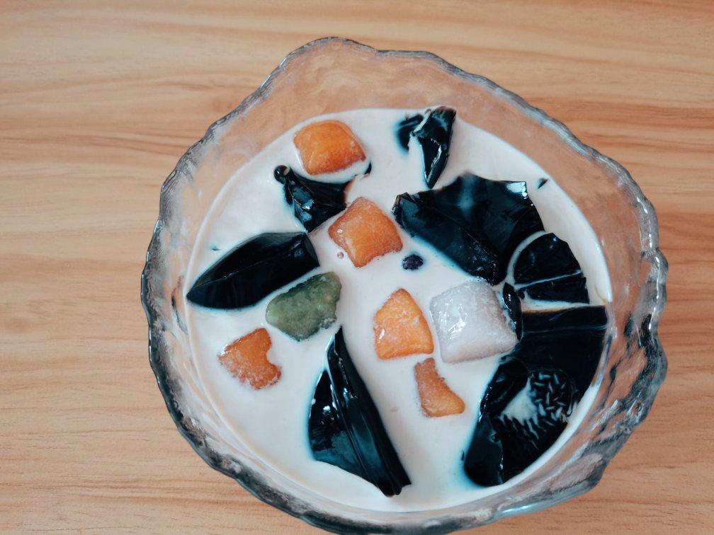 家庭版自制龟苓膏