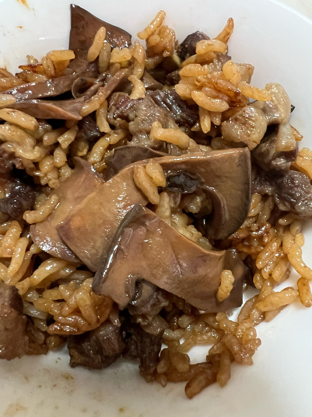 简单好吃的牛肝菌焖饭