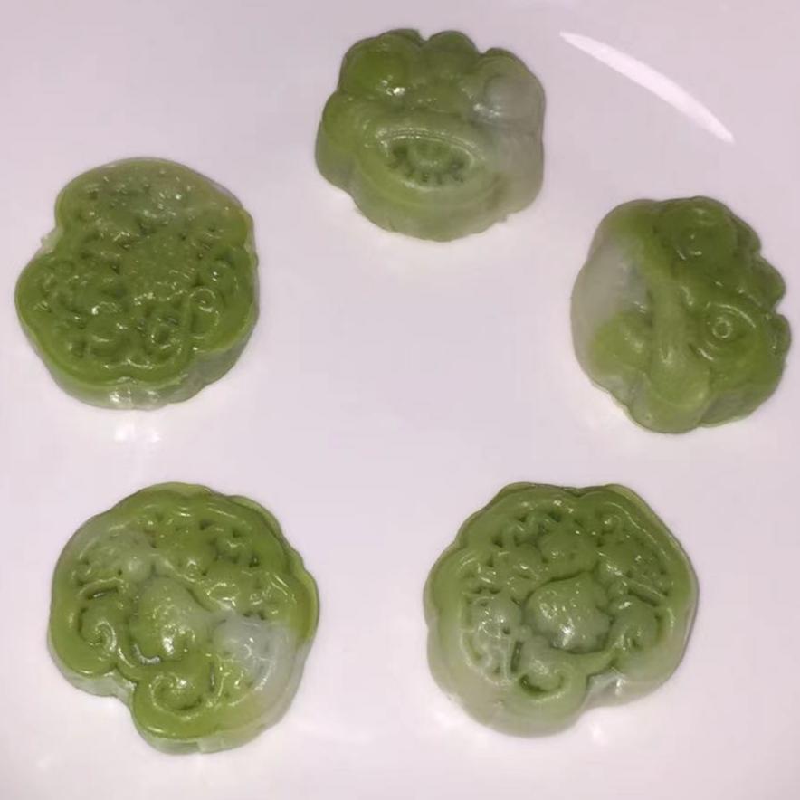 【斑斓流心冰皮月饼】小清新月饼，好吃不腻