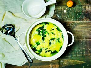 清热解毒潺菜鸡蛋汤的做法 步骤10