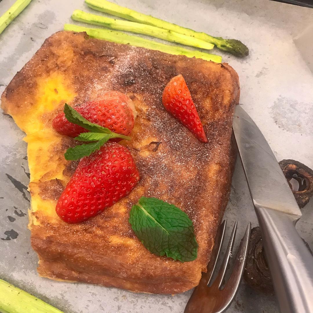 听说你们没地方传隔夜法式厚吐司