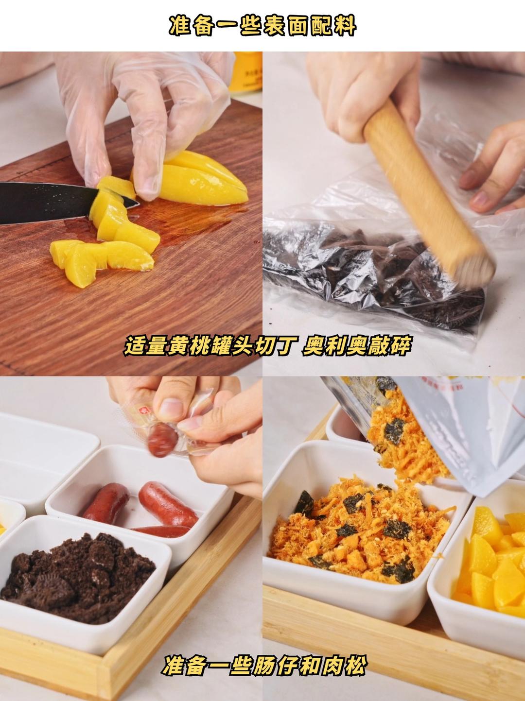 纯奶手撕吐司的做法 步骤1