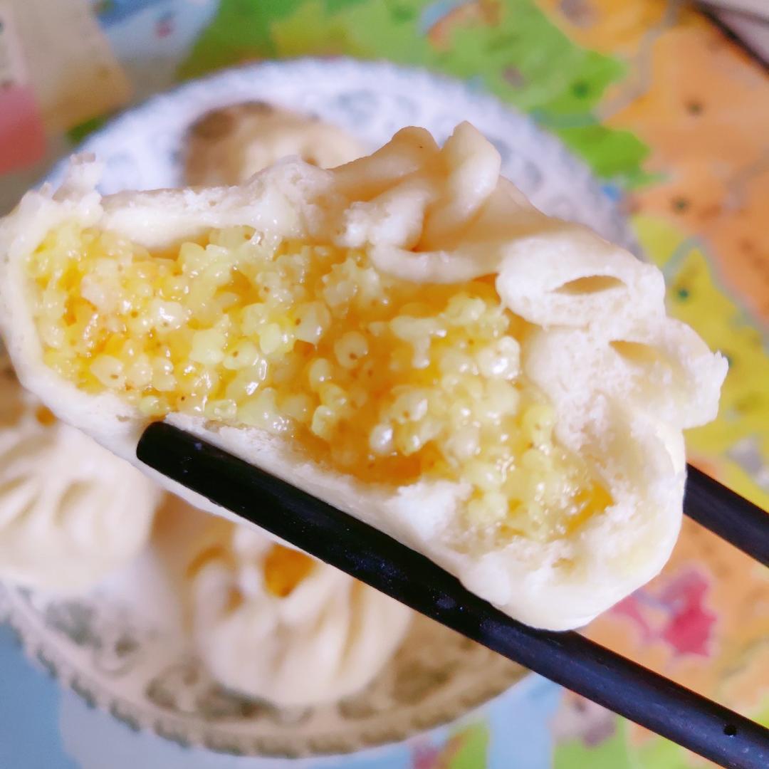 大黄米杂粮包子