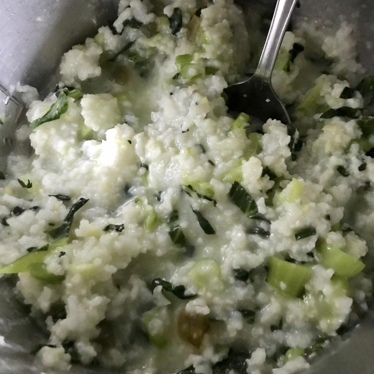 香菇青菜粥（砂锅粥）