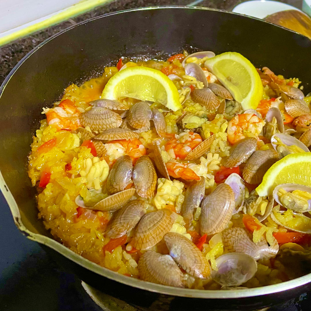 【曼食慢语】Seafood Paella 西班牙海鲜饭