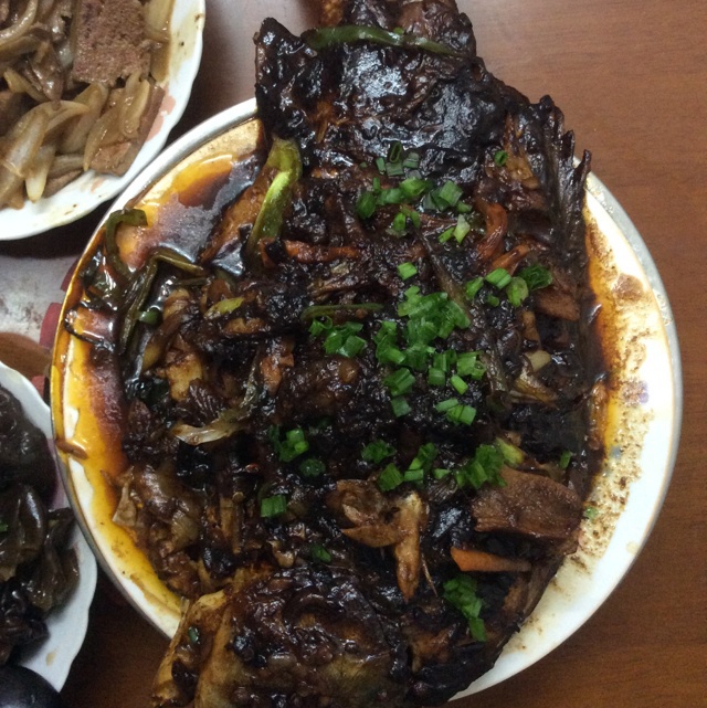 红烧鲫鱼