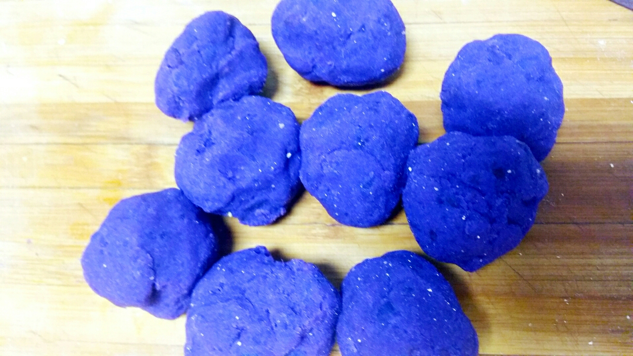紫薯南瓜饼的做法 步骤4