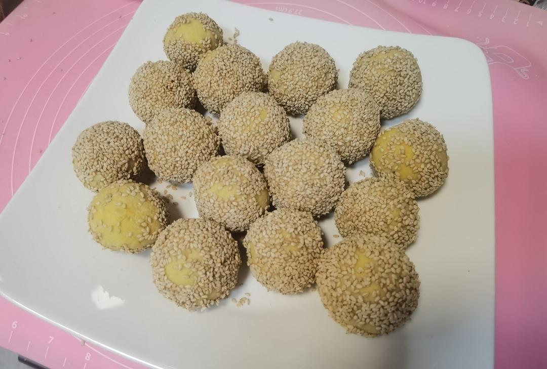 酥脆红薯小麻圆