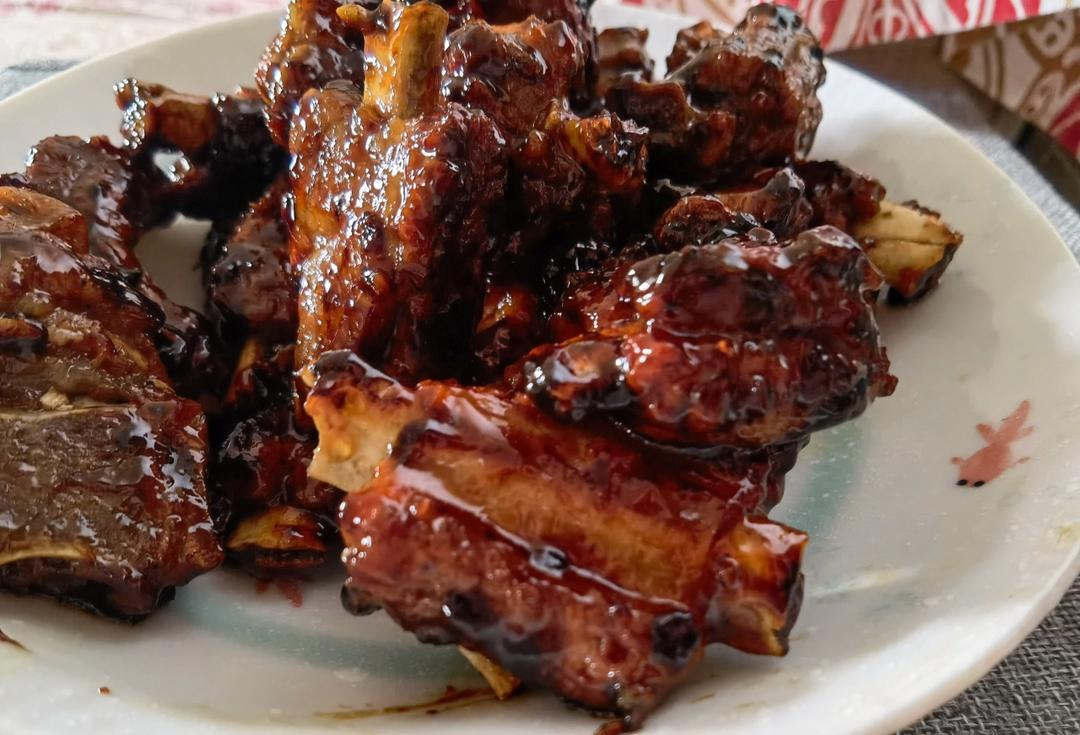 糖醋排骨/糖醋小排（不放油）（12345口诀做出正宗上海本帮）