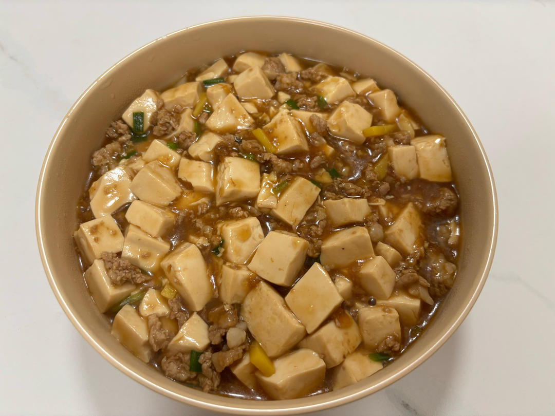 肉末嫩豆腐｜嫩滑口感爽口！这道快手菜超级下饭！！（减脂少油版）