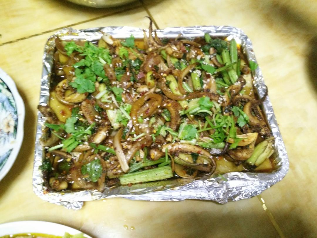 烤鱿鱼(烤箱版)