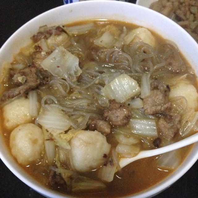 猪肉白菜炖粉条