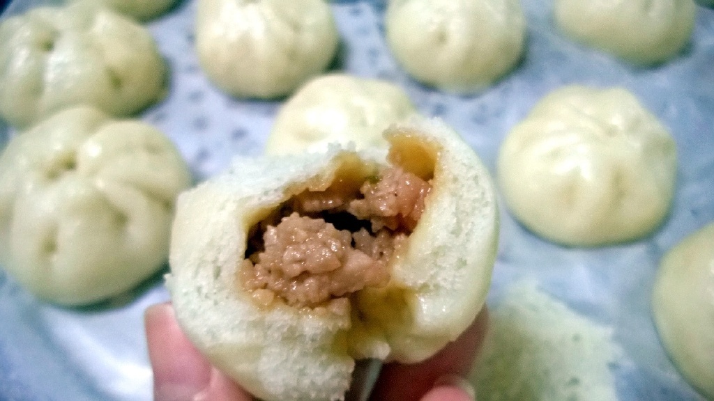 梅干菜肉包-无敌包子皮【墙裂推荐~！！！】