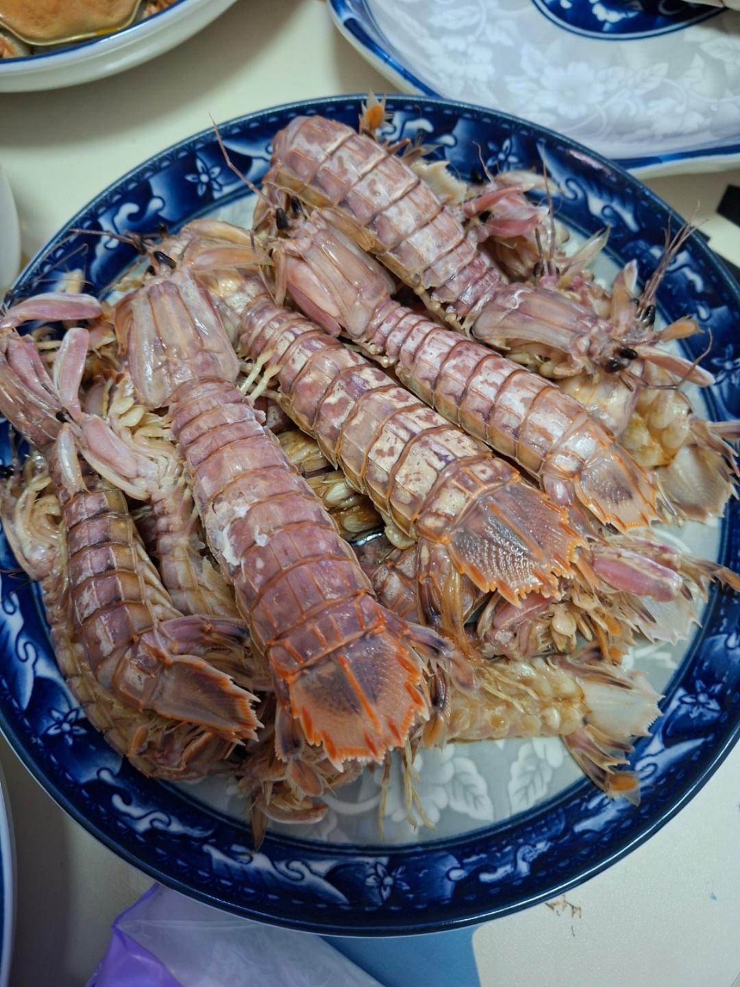 清蒸皮皮虾
