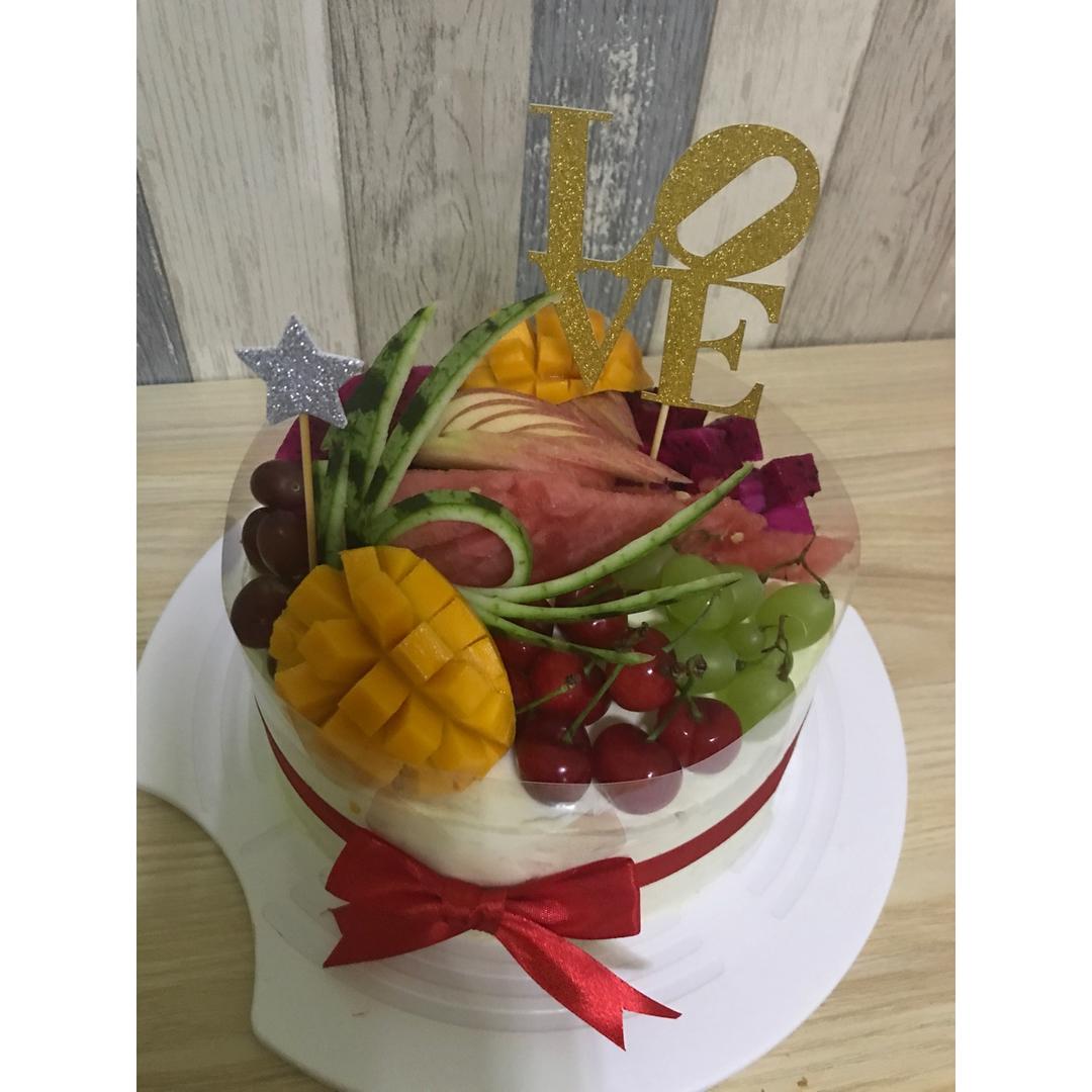 简单好做的8寸戚风蛋糕