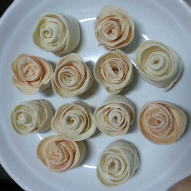 玫瑰小花卷