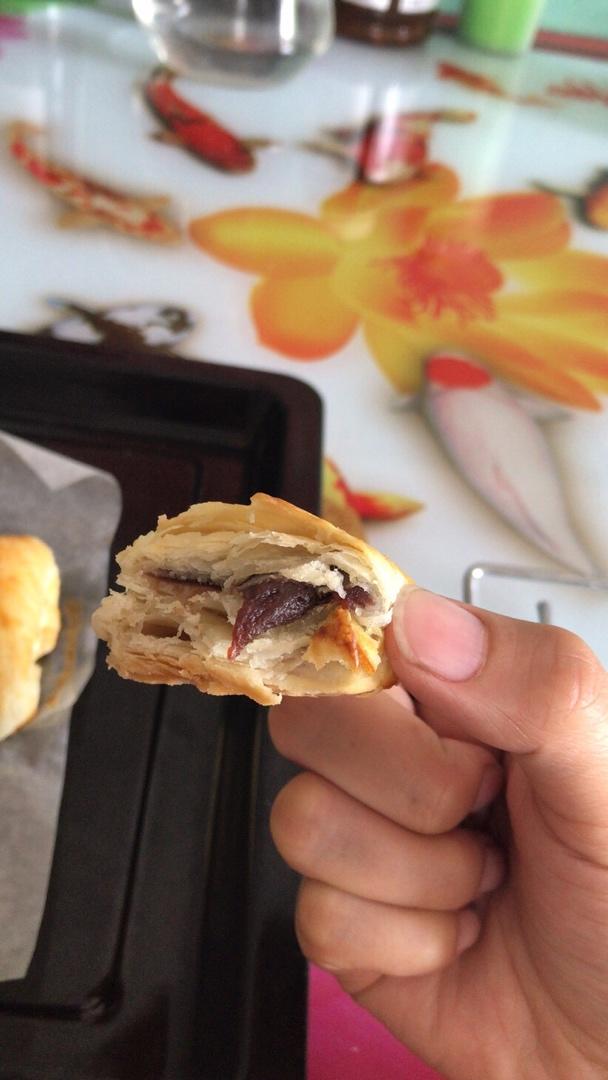 红豆酥饼（附油酥不测漏的办法）