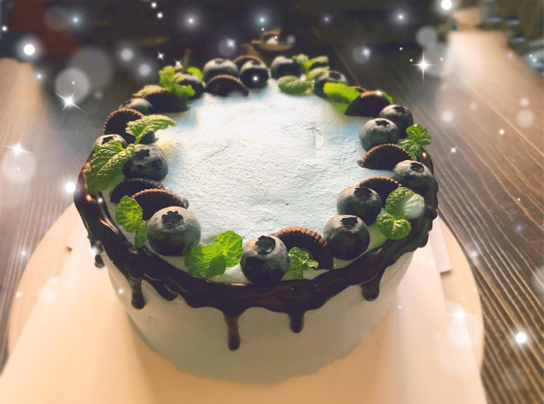 淡奶油裱花蛋糕