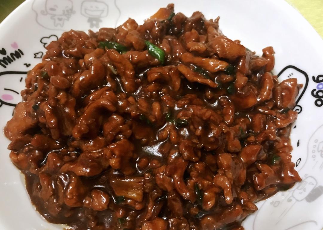 京酱肉丝