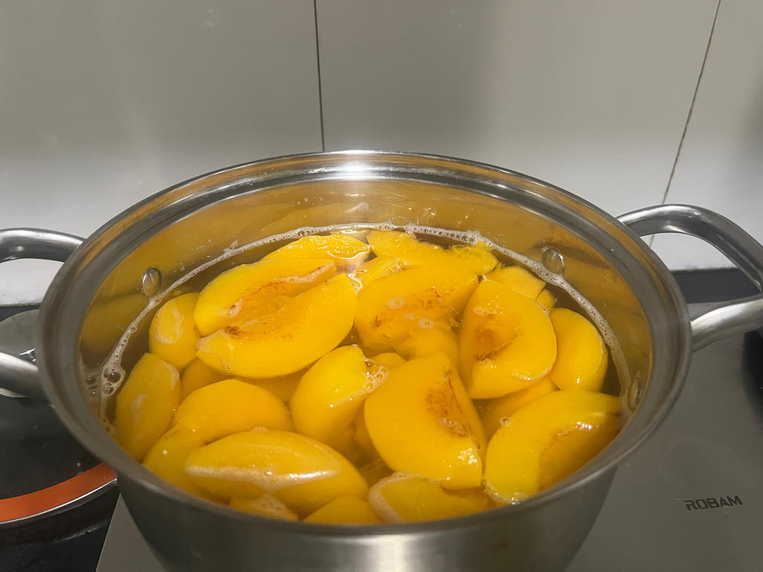 自制黄桃罐头