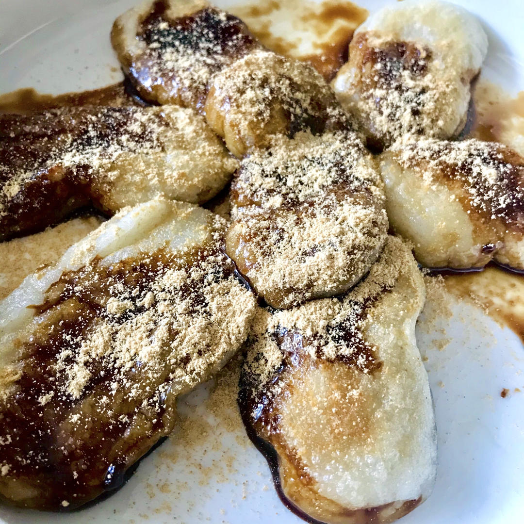 超好吃的红糖糍粑