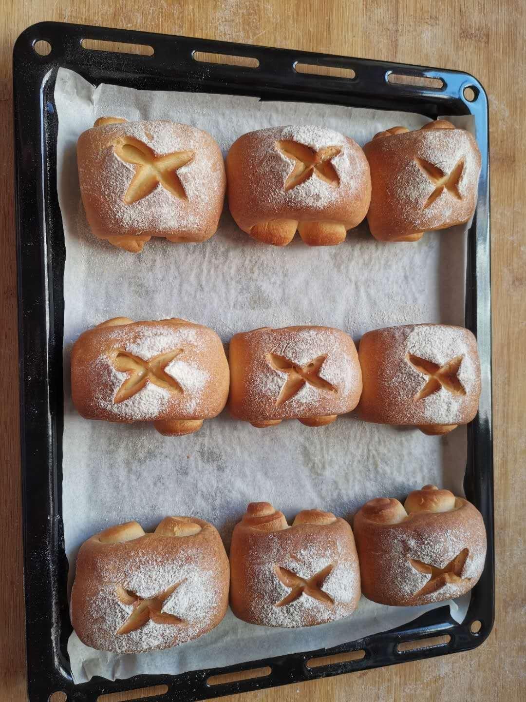 日式牛奶卷（不用黄油低糖版）