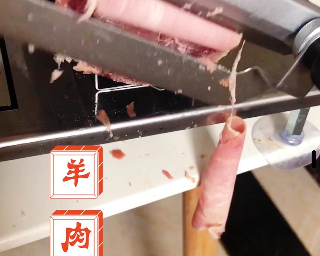 自制货真价实的羊肉卷的做法