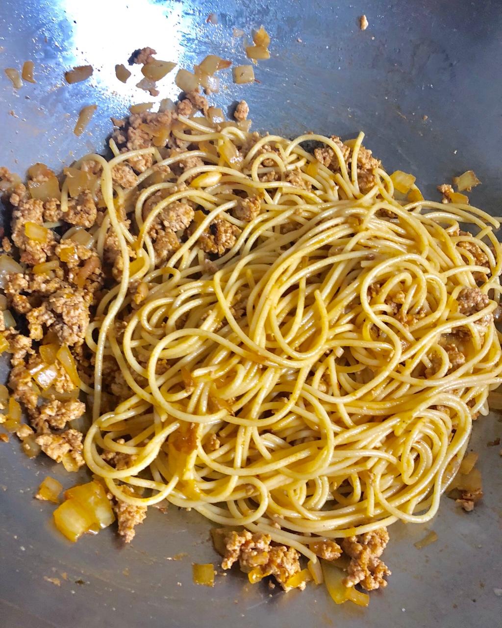番茄肉酱意大利面