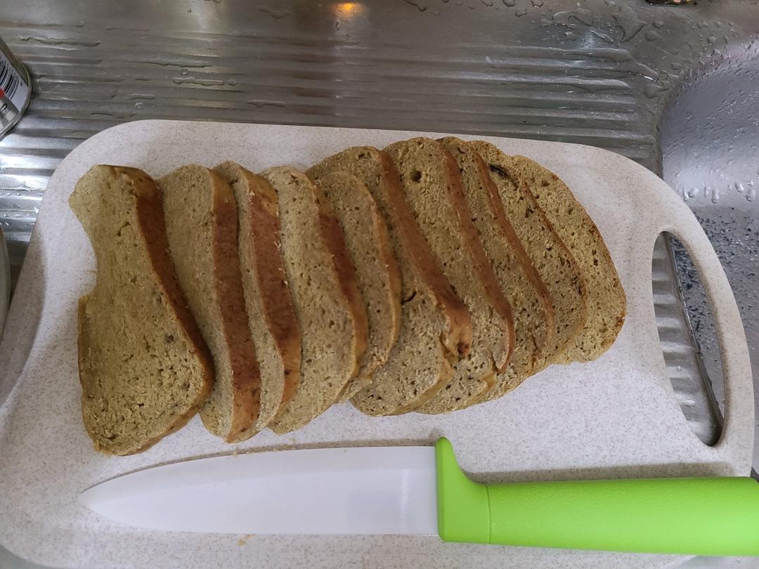 洋车前子壳燕麦麸快手面包——进阶款健康食品