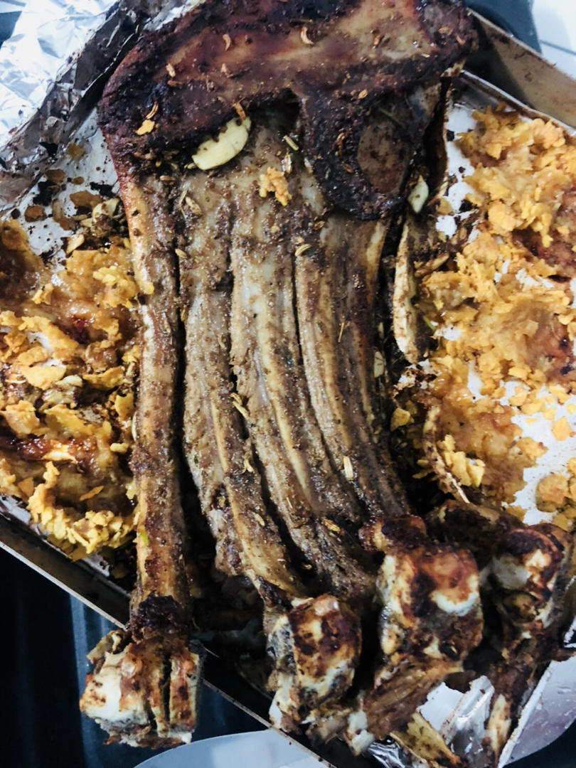 家庭烤箱秘制烤羊排