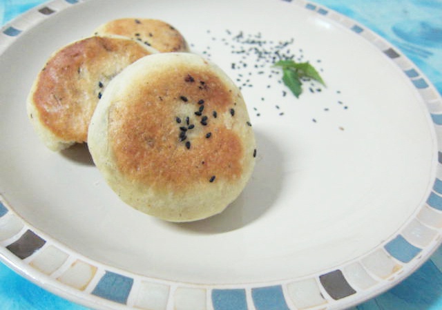 尖椒茄子馅饼