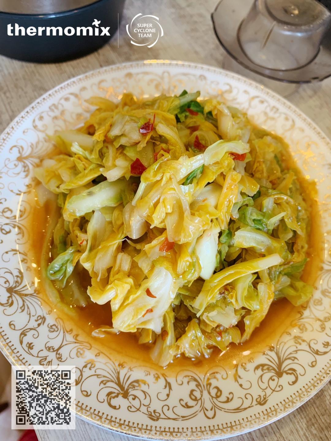小美手撕包菜的做法
