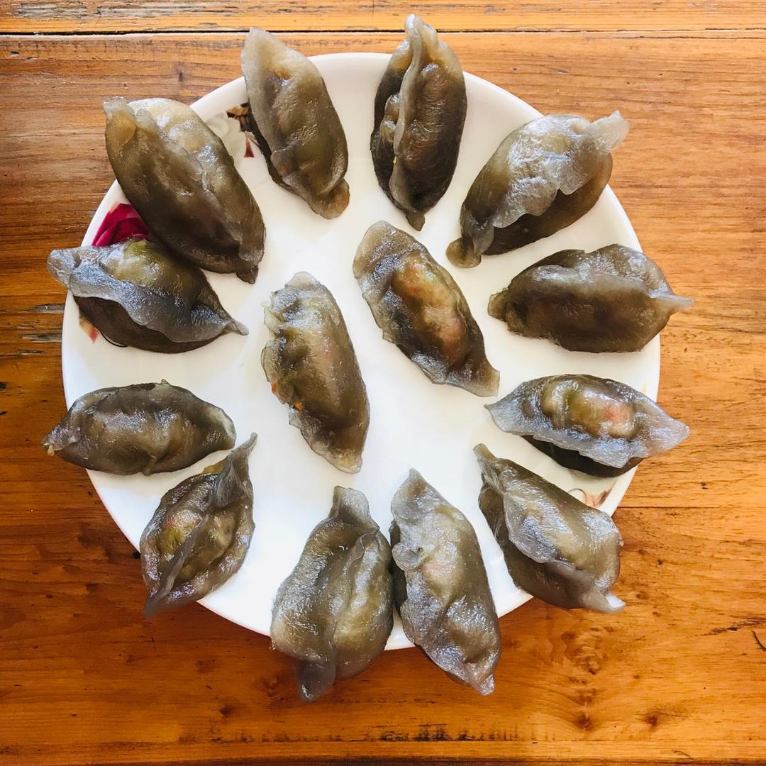 番薯粉饺