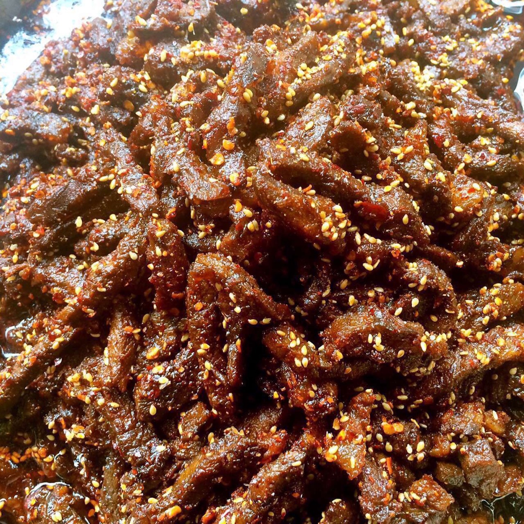 麻辣牛肉干