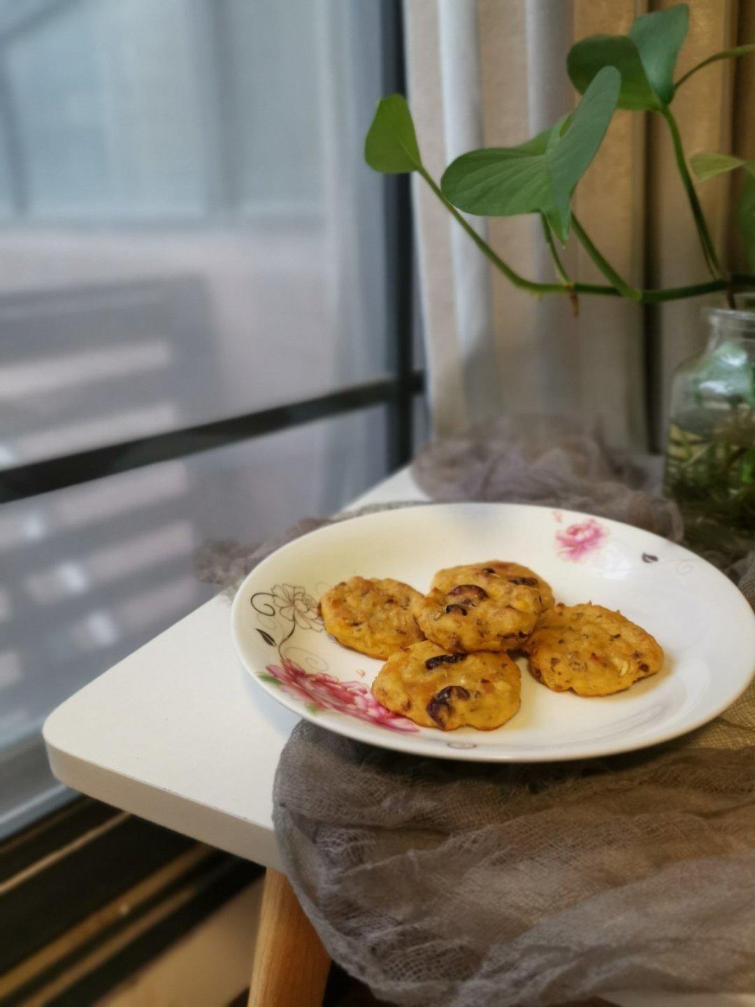 红薯燕麦减脂饼干