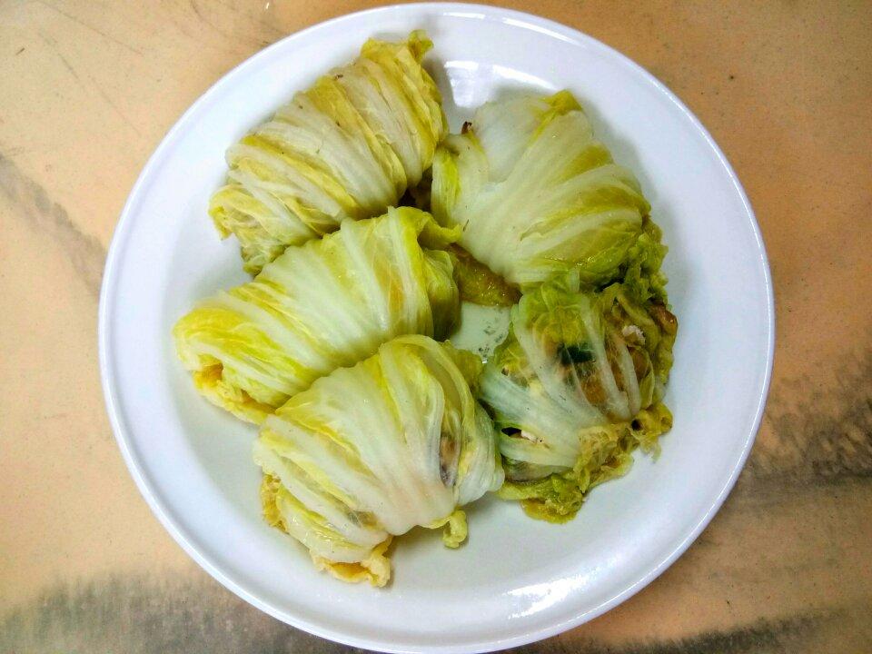 【健康三餐】清蒸鸡肉白菜卷