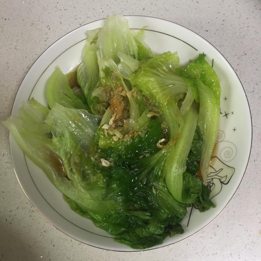 5分钟上桌的蚝油生菜